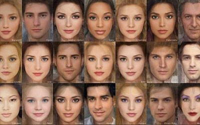 Karen Graw used real people features to create mug shots of Disney characters, as seen from the top left: Rapunzel, Flynn Rider, Mother Gothel, Tiana, Charlotte LaBouffe, Esmerelda, Frollo, Giselle, Jane, Tarzan, Cinderella, Belle, Prince Adam *the Beast, Gaston, Mulan, Alice, Jasmine, Aladdin, Aurora, Prince Philip, Maleficent, Cruella Deville, Meg, Hercules, Pocahontas, Snow White, The Evil Queen, Ariel, Prince Eric, (Courtesy Karen Graw)