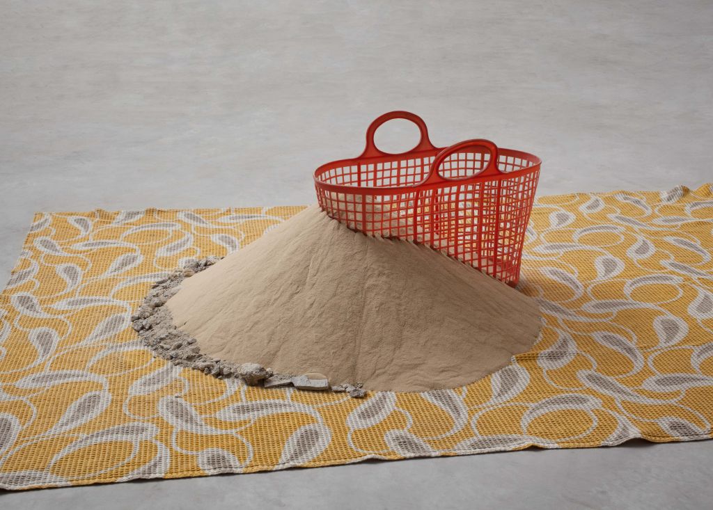 From the sand exhibit, Drora Dominey,  Sand more Sand, 2008-2013 (Courtesy Israel Museum)