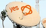 A YES television satellite (photo credit: Moshe Shai/Flash90)