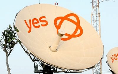 A YES television satellite (photo credit: Moshe Shai/Flash90)