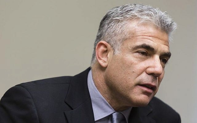 Finance minister and leader of the Yesh Atid party Yair Lapid (Photo credit: Flash90) Finance minister and leader of the Yesh Atid party Yair Lapid (Photo credit: Flash90)