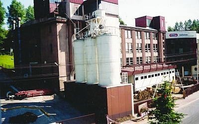 The Schramek family's factory is still in business in Poland. (courtesy Schramek family)