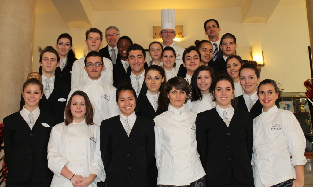 A group of French culinary and hospitality students are visiting Israel for a French culinary week, dubbed "So Frenchy So Good," to tour the country and work with Israeli culinary students (Courtesy Michel Hartbrot)