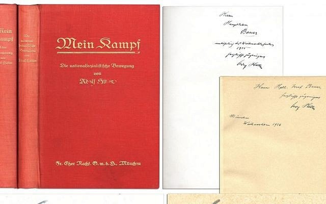 邦楽 MEIN KAMPF SPEEEDER!! / WARNING FOR YOU Signed 'Mein Kampf' sells for triple expected price | The Times of