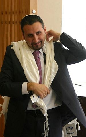 Kiev's Masorti Rabbi Reuven Stamov (courtesy)