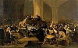 The Spanish Inquisition Tribunal, a 19th-century work by Spanish artist Francisco Goya. (Wikimedia Commons/CC BY)