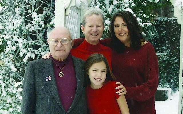 Family photo taken a decade ago when Hans Schramek was living with his son Brad. Also pictured, daughter-in-law Lynn and granddaughter Camilla. (courtesy Schramek family)