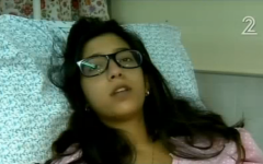 Mor Gelfand, 24, who was hit in the chest by a stray bullet on Valentine's Day. (screen capture: Channel 2)