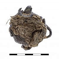 Silver hoard found at Abel Beth Maacah. (photo credit: Gabi Laron)