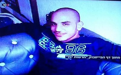 Taher Lalah (photo credit: Channel 10 screenshot)