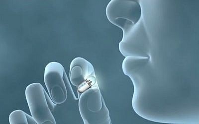 Given Imaging’s Pillcam (Photo credit: Youtube screen capture)