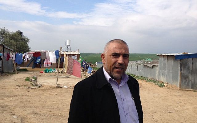 MK Talab Abu-Arar (photo credit: Mitch Ginsburg/ Times of Israel)