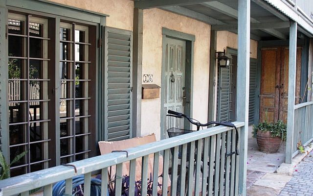 A restored American Colony House (photo credit: Shmuel Bar-Am)