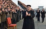 Undated photo released by North Korea's official Korean Central News Agency (KCNA) on February 11, 2014 shows Kim Jong-Un (C) during the national conference of subworkteam leaders in the agricultural sector in an undisclosed location in North Korea (KCNA via KNS/AFP/File)