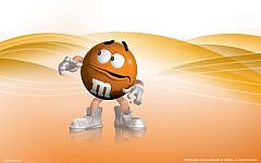 Orange M&Ms (photo credit: Mars Incorporated)
