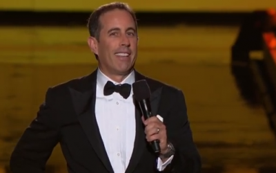 Jerry Seinfeld (photo credit: YouTube screen grab)