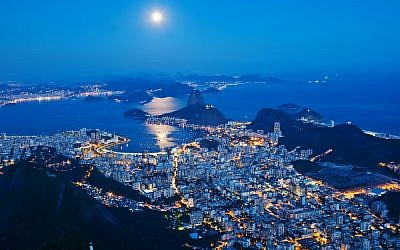 Rio de Janeiro at night (Rio de Janeiro at night image via Shutterstock)