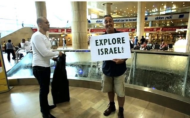 Tour guide Ronni welcomes viewers to Explore Israel (Photo credit: Courtesy)