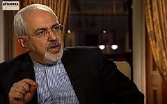 Iranian Foreign Minister Mohammad Javad Zarif, February 3, 2014 (YouTube screenshot)