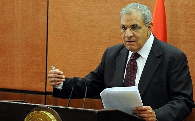 Egyptian Prime Minister Ibrahim Mahlab, file photo (AFP/STR)