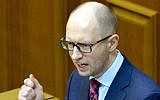 Ukraine's Prime Minister Arseny Yatsenyuk (Photo credit: Sergei Supinsky/AFP)