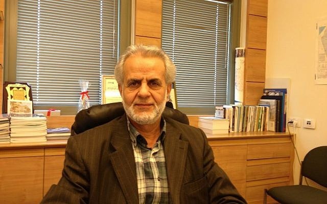 MK Ibrahim Sarsur at his Knesset office, April 4, 2014 (photo credit: Elhanan Miller/Times of Israel) MK Ibrahim Sarsur at his Knesset office, April 4, 2014 (photo credit: Elhanan Miller/Times of Israel)