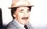 Shimon Peres, in disguise during the 1970s (photo credit: Facebook)