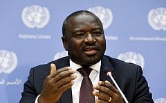 CTBTO Executive Secretary Lassina Zerbo (photo credit: AP Photo/Jason DeCrow)