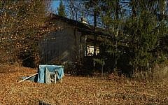 The backyard of Cornelius Gurlitt's house in near the famous Austrian salt mines. (Europics/Puls 4)