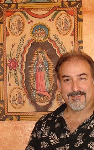Charles Carrillo is a contemporary artist who creates Saint Esther icons. (courtesy) Charles Carrillo is a contemporary artist who creates Saint Esther icons. (courtesy)