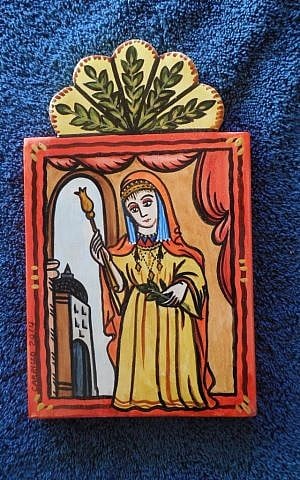 Although Queen Esther was not canonized by the Catholic Church, the anusim transformed her into Saint Esther. (courtesy) Although Queen Esther was not canonized by the Catholic Church, the anusim transformed her into Saint Esther. (courtesy)