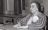 Golda Meir (photo credit: GPO)