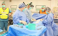 Illustrative photo of Rambam Hospital staff (Courtesy)