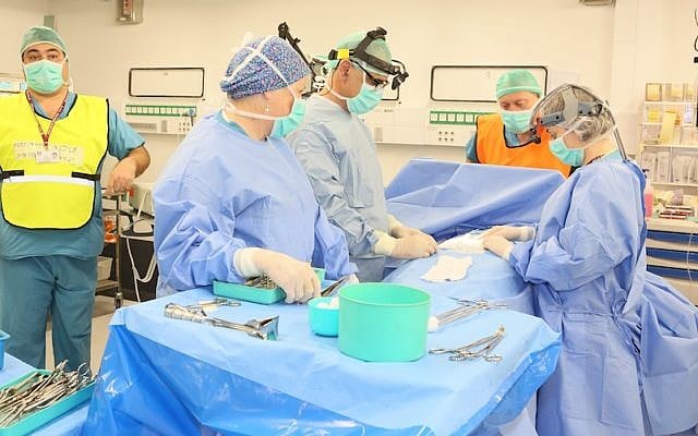 Illustrative photo of Rambam Hospital staff (Courtesy)