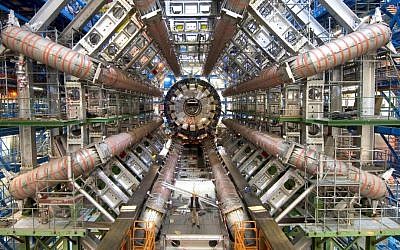 Installing the ATLAS calorimeter in 'Particle Fever' (Courtesy of CERN)