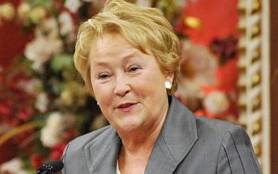 Quebec premier Pauline Marois (photo credit: Simon Villeneuve/Wikimedia Commons/File)