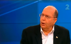 Defense Minister Moshe Ya'alon. (screen capture: Channel 2)