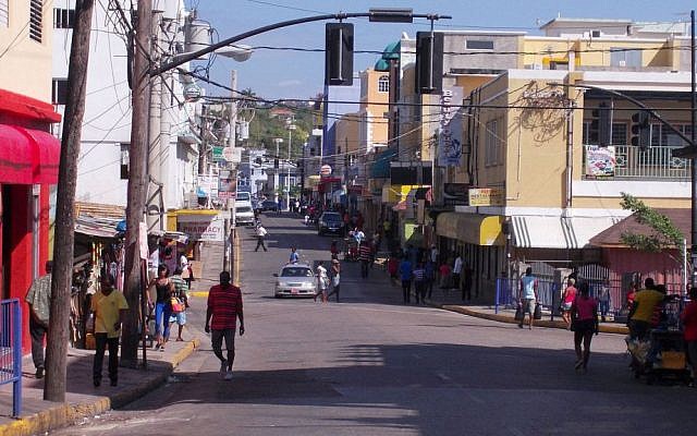 Street in Montego Bay, Jamaica. (D Ramey Logan, CC-BY-SA, via wikipedia) Street in Montego Bay, Jamaica. (D Ramey Logan, CC-BY-SA, via wikipedia)