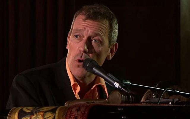 Hugh Laurie in 2014 (Photo credit: Youtube screen capture) Hugh Laurie in 2014 (Photo credit: Youtube screen capture)