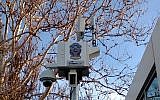 One of the HD digital video cameras deployed as part of the Total Recall surveillance system on Liberty Island (Photo credit: Courtesy)