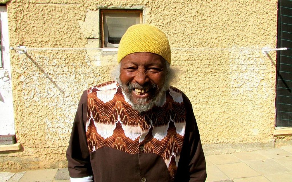 An 89-year-old elder of the community. (photo credit: Debra Kamin/Times of Israel) An 89-year-old elder of the community. (photo credit: Debra Kamin/Times of Israel)