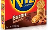 Kosher-certified, artificially flavored bacon Ritz crackers recently hit the shelves. (photo credit: JTA)