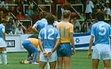 Israel's last World Cup goal came against Sweden in 1970. (screen capture: YouTube)