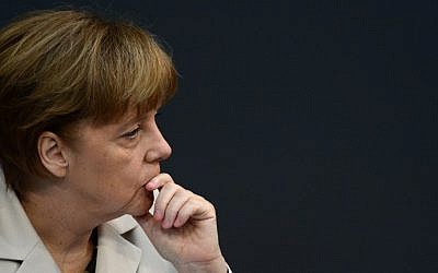 German Chancellor Angela Merkel (AFP/John Macdougall)
