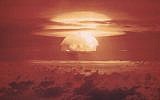 Illustrative: A US nuclear bomb test at the Marshall Islands, 1954. (Wikicommons/US Department of Energy)