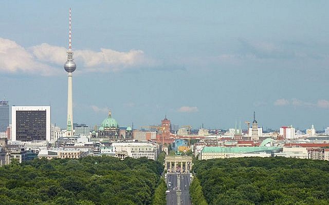 Berlin skyline (photo credit: Lotse/Wikimedia Commons/File)