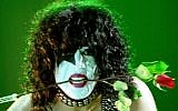 Paul Stanley performs with KISS in 2003 (photo credit: Adam Bielawski/PRPhotos)