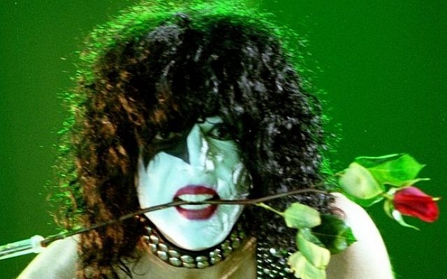 Paul Stanley performs with KISS in 2003 (photo credit: Adam Bielawski/PRPhotos)