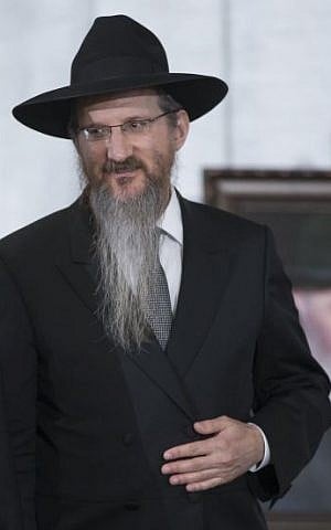 Russia's Chief Rabbi Berel Lazar. (photo credit: AP Photo/Alexander Zemlianichenko)