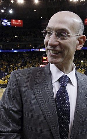 NBA commissioner Adam Silver (photo credit: AP/San Francisco Chronicle, Carlos Avila Gonzalez)